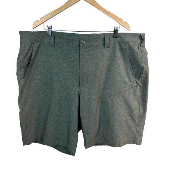 Duluth Trading Co Shorts Mens 44 DuluthFlex Breezeshooter 11" Shorts Green - Picture 1 of 12